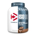 Dymatizovat ISO100 syrovátkové bílkoviny prášek izolát, Fudge Brownie, 25g proteinu, 5 liber, 5,5g BCAA, méně než 120 Cal., gluten zdarma, 1g tuku, 1g cukru, 2g karbu (70 servisů)