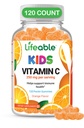 DOCTOR 'S NEJLEPŠÍ vitamin C Gummies for Kids - Vegan, GMO Free & gluten Free - Great Orange Flavor Pectin Chews - Dětský dietní dodatek - 250 mg vitaminu C - 120 Jellies [60 dávek]