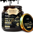 Čisté himalájské organické Shilajit Resin Extract pro muže a ženy - 100% přírodní Ashwagandha Black Pepper Shilajit Resin pro muže ženy Gold Ayurvedic, Fulvic Acid 85 + Trace Minerály, 50 Služeb, 40 Grams