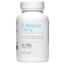 D-Mannose 1000 mg - Močové trakt Zdraví - s Cranberry koncentrátem, Organic Rose HIPS, Acerola Extract - 60 Vegetariánské kapsle