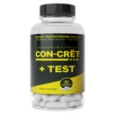 CON-CRET ® + Test, CON-CRET ® Patentovaný Creatine HCl Nyní s Testofen ®, Zvýšení hladiny testosteronu, 60 Kapsle