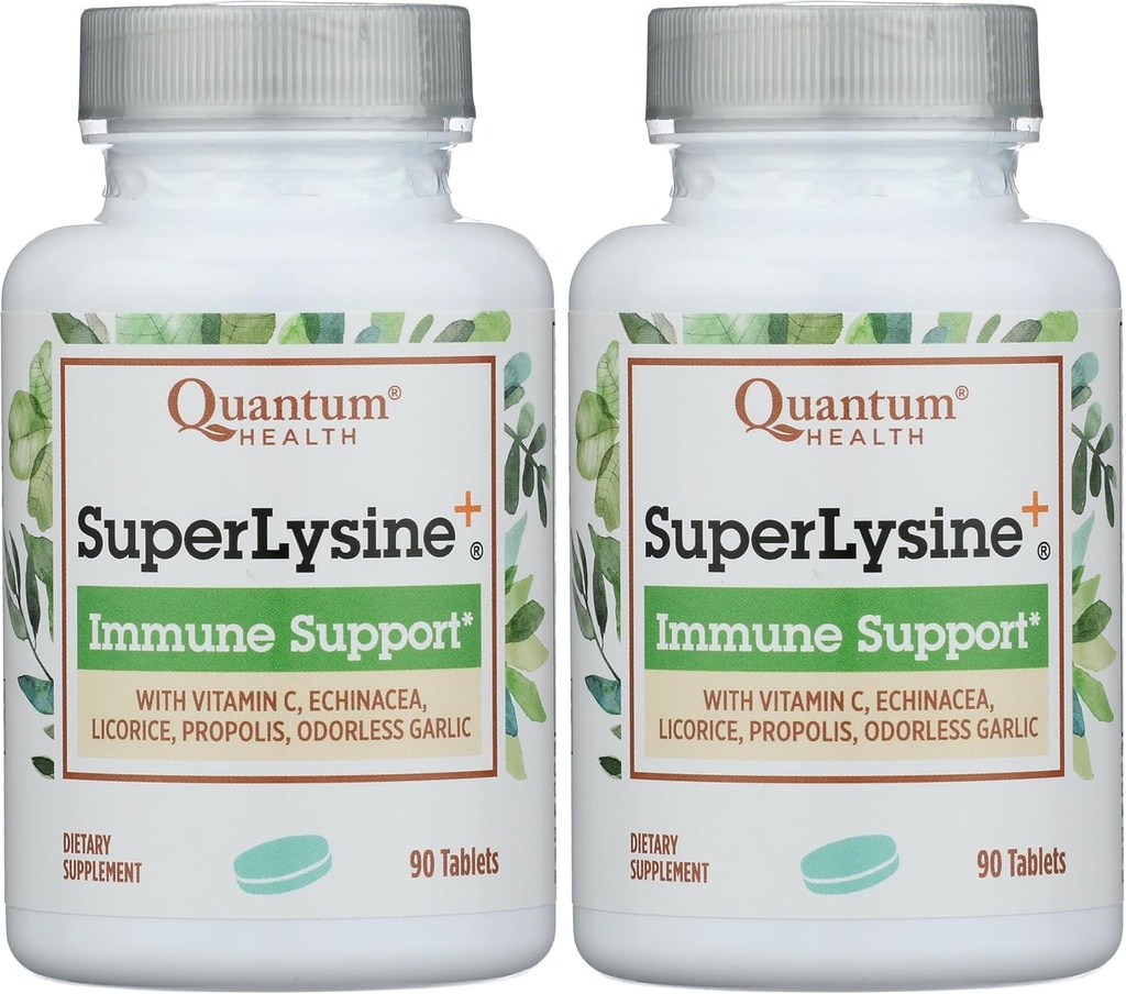 Quantum Research Super Lysin + Tablet, 0, 93 Pounds (Balení po 2)