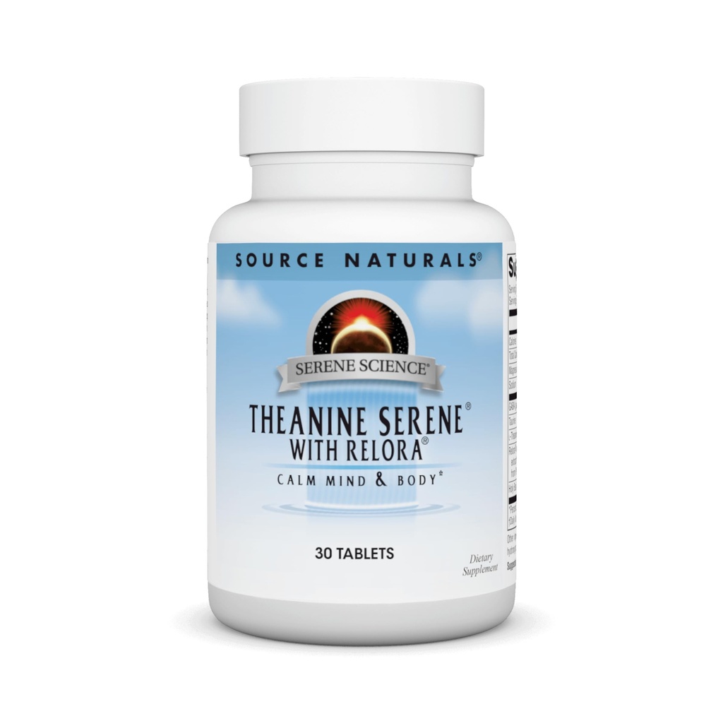 Serene Science Theanine Serene with Relora, Magnesium and GABA - 30 tablet