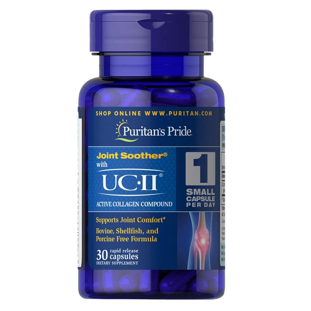 Puritan 's Pride UC- II 40mg Active Collagen Compound- 30 Capsule