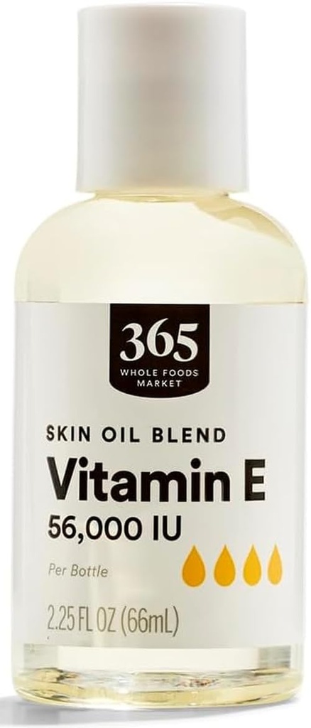365 podle Whole Foods Market, Vitamin E Skin Oil 56, 000 IU, 2.25 fl oz
