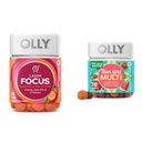 OLLY Laser Focus Gummy 36 Hrabě a dospívající dívka Multi 70 Hrabě Berry Melon