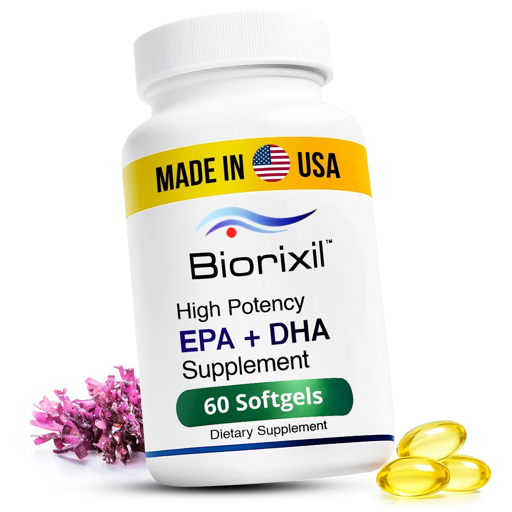 Vegan Omega 3 dodatek High potency EPA DHA Omega 3 dodatek z Řasy olej snadné spolknout malé měkké gelové kapsle.