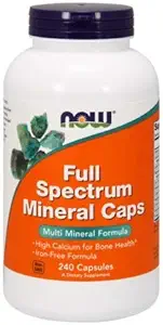 Nyní Foods Full Spectrum Mineral, 240 čepice (3 balení)