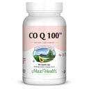 Maxi Health COQ10 100mg Kapsle - 100mg Coenzym Q10 pro podporu srdce a energie - Kosher Certified CO Q 10 dodatek - Non- GMO a gluten- Free Heart Health doplňky - 90 Kapsle tekuté
