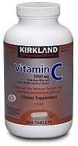 Kirkland Signature Vitamin C s Rose Hips, 1000mg