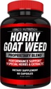 Arazo Nutrition Premium Horny Kozí Tráva Extrakt s Maca Root, ženšen, Muira Puama a L- Arginin - pro muže a ženy - 100% čistý bylinný doplněk výživy