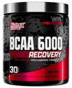 Nutrex Research - BCAA Powder 6000 Amino Acid - 6 Gramy BCAA Amino Acids Dodatek pro Post Workout Recovery & Muscle Growth - Amino Energy Workout Recovery Drink (Ovocný punč - 30 Služeb)