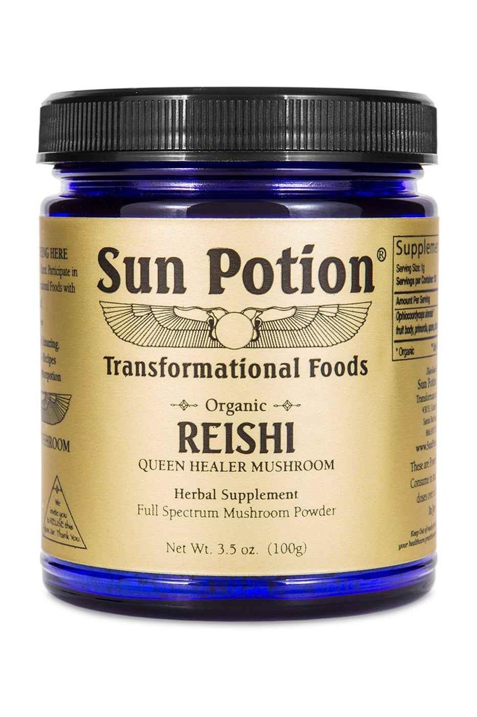 Sun Potion Reishi Houba Powder (Organic) - (100g)