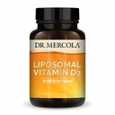 Dr. Mercola Liposomal Vitamin D3 - Podporuje srdce, kosti a imunitní zdraví - 10 000 IU per Serving - Non- GMO, Soy Free & gluten Free - 90 Kapsle (90 Služeb)