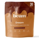 Beam Dream Sleep Powder, L- Theanin, Apigenin, Reishi a Magnesium, Třetí strana Testované přírodní spánkové pomůcky & Spánkový doplněk pro hluboký spánek, relaxace a zotavení, Přírodní spánková podpora, 30 Služeb