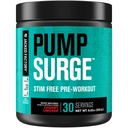 Jacked Factory Pumpressure Caffeine Free Pre Workout pro muže a ženy - Nootropic Booster & Stim Free Pre Workout - Intenzivní čerpadla, zvýšené zaměření - 30 Služeb, Cherry Limeade