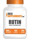 BulkSupplements.com Rutin 500mg Kapsle - z Saphora Japonica, Rutin dodatek, Rutin pilulky - Antioxidanty dodatek - Vegan & gluten zdarma, 1 Kapsle per Serving, 180 Veg Kapsle