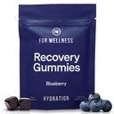 Pro Wellness Recovery Gummies Hydrate CLAS124; Borůvkový elektrolyt a antioxidant doplňky pro hydrataci, energie a post- cvičení Performance CLAS124; Vegan, Non- GMO, 30 Počet