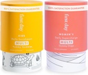 První den Multivitamin Gummies Bundle pro ženy a děti - Vitamíny A, B, C, D & K + folát, hořčík, zinek, biotin a více - Vyrobeno w / organické ovoce a zelenina, Pouze 2g cukr - 2-Pk, 30 denní dodávka každý