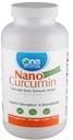 Jedna planeta Nutrition Nano Curcumin 500 mg Veggie Kapsle (120 Servings), Nano pro vysokou absorpci, podporuje imunitní zdraví, Non- GMO, Vegan, gluten- free