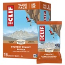 CLIF - Energetické proteinové tyčinky - křupavé arašídové máslo - Vyrobeno z organických Oves - Energetické tyčinky - Non- GMO - (15 Pack)