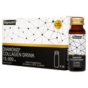 Diamond Liquid Collagen Drink, 15000 mg Hydrolyzované Marine Collagen Peptidy s vitamínem C, Granátová jablka, Zdravé vlasy Kožní hřebíky Kostní spony Podpora, 50 ml x 10 Lahvičky