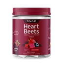 Snap doplňky Srdce Beets Organic Beet Root Měkké Chews, Kardiovaskulární podpora Dodatek pro muže a ženy, CoQ10 & Červený špenát, Srdce Zdraví a Cirkulace Podpora, Cukr zdarma, Smíšené Berry, 60 Chews