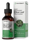 Horbäach Olive Leaf Extract Liquid OF 124; 2 fl oz OZ 124; Super Strength OF 124; Alkohol Free, Vegetarian, Non- GMO, gluten Free