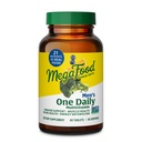 MegaFood One Daily Mens Multivitamins - Multivitamin pro muže - Vitamin C, Vitamin D3 & Vitamin B12 - Svalová, Energy Metabolismus & Imunitation Support - Vegetarian, Gluten Free - 60 Tablet, 60 Služeb
