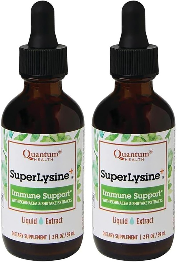 Quantum Super Lysin + Liquid Extract 2 fl oz (59 ml) Liquid (Balení po 2)