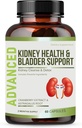 Ledviny Cleanse Detox & Opravy a Podpora močových měchýřů - Ledviny Supplement pro obnovu ledvin s Chanca Piedra, Cranberry, Juniper Berries pro ledviny Detox a močů.60 denní zásobování