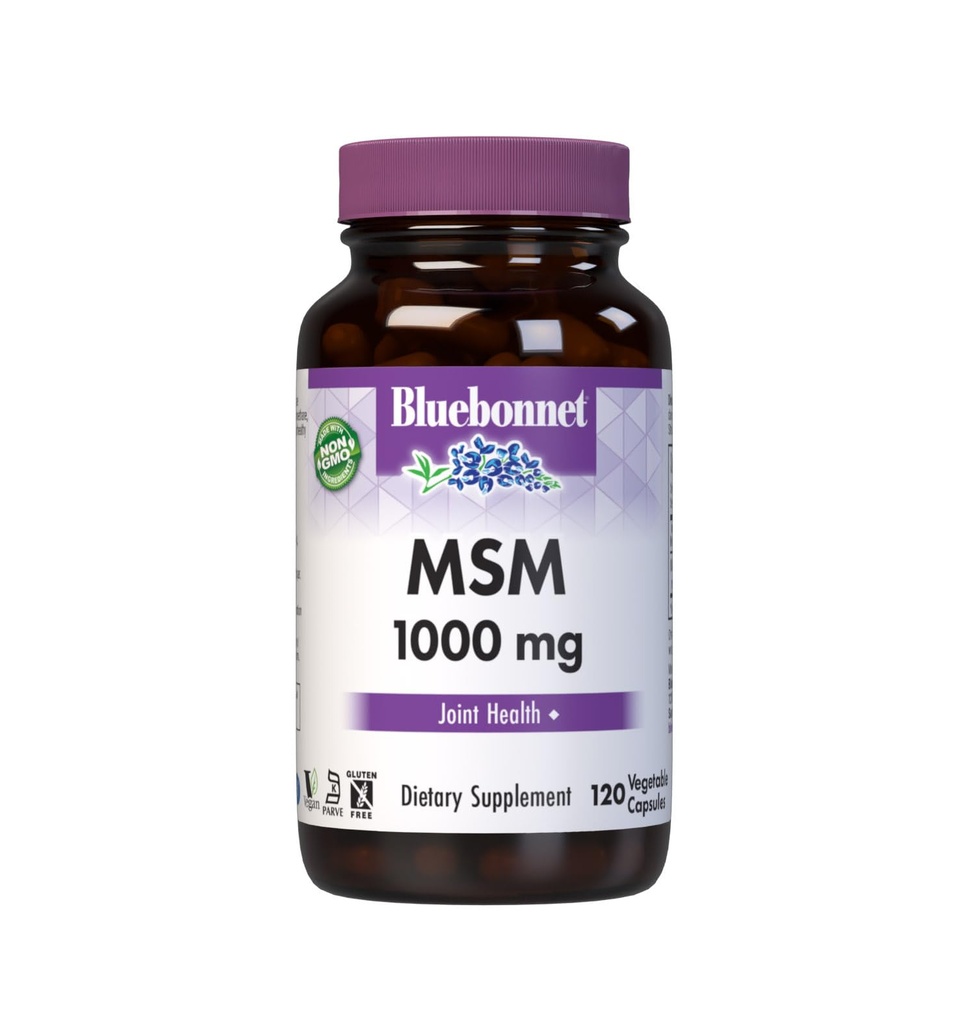 BlueBonnet MSM dodatek, 120 Počet (743715009608)