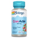 SOLARAY Cranactin Cranberry Extract 400 mg - Cranberry doplňky pro ženy a muže - močová měchýř a močová trakt Zdravotní podpora s vitaminem C - Vegan, 60- Day Garance, 30 Servings, 30 VegCaps