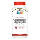 21. Století Glucosamine Chondroitin 500 / 400mg - Dvojité tablety síly, 180 Počet