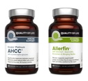 Kvalita života Imunitní Zdravotní Bundle - Představení Kinoko Platinum AHCC 750mg a Allerfin