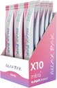Mitra9 Kava Powder RelaxPak - Kandy Kava Extract Powder Packets S124; Mood Enhancer S124; Plant based S124; Promotes Natural Calm & Clarity S124; Easy Open Single-Serving Stick (10)