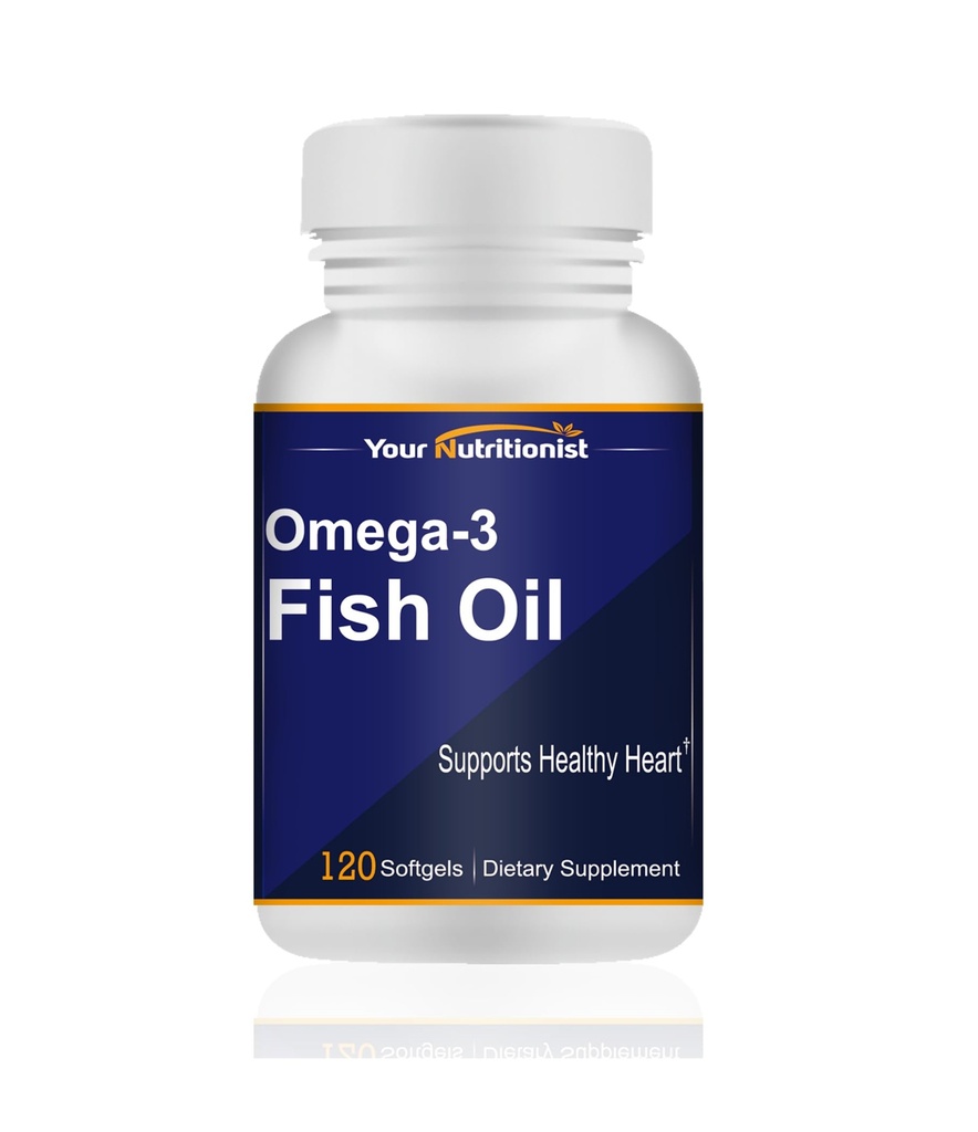 Omega33 Fish Oil 1000mg, Heart Health, 120 softgelů
