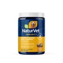 NaturVet VitaPet Senior Daily Vitamin Dog doplňky Plus Glucosamine - Zahrnuje Full- Spectrum Vitamíny, Minerály - Společná podpora pro starší, aktivní psy - 120 Ct. Soft Chews