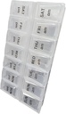 Dvakrát denně Pořadatel pilulek, Týdenní a noční Pill Kontejner, Den a noc Medikace nebo Vitamin pro ranní nebo noční PM Separace (1)