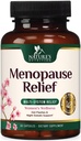 Menopauza Doplňky pro ženy - Menopauza Relief Support Probiotika s Black Cohosh, Přírodní Supplements pro mírné horké návaly & noční pocení & PH Balance Supplement - 60 Kapsle