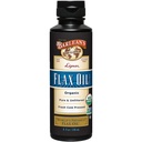 Barlean 's Organic Lignan Flaxseed Oil Liquid Supplement from Cold Pressed Flax Seeds, 7,230 mg ALA Omega33 Fatty Acids for Skin and Hair Care, Vegan & gluten Free, 8 oz
