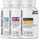 Mládež & Tonic Candease Complex Bundle Dodatek 124; Stravovací systém vyčištění Gut zdraví a střevní Flora Podpora