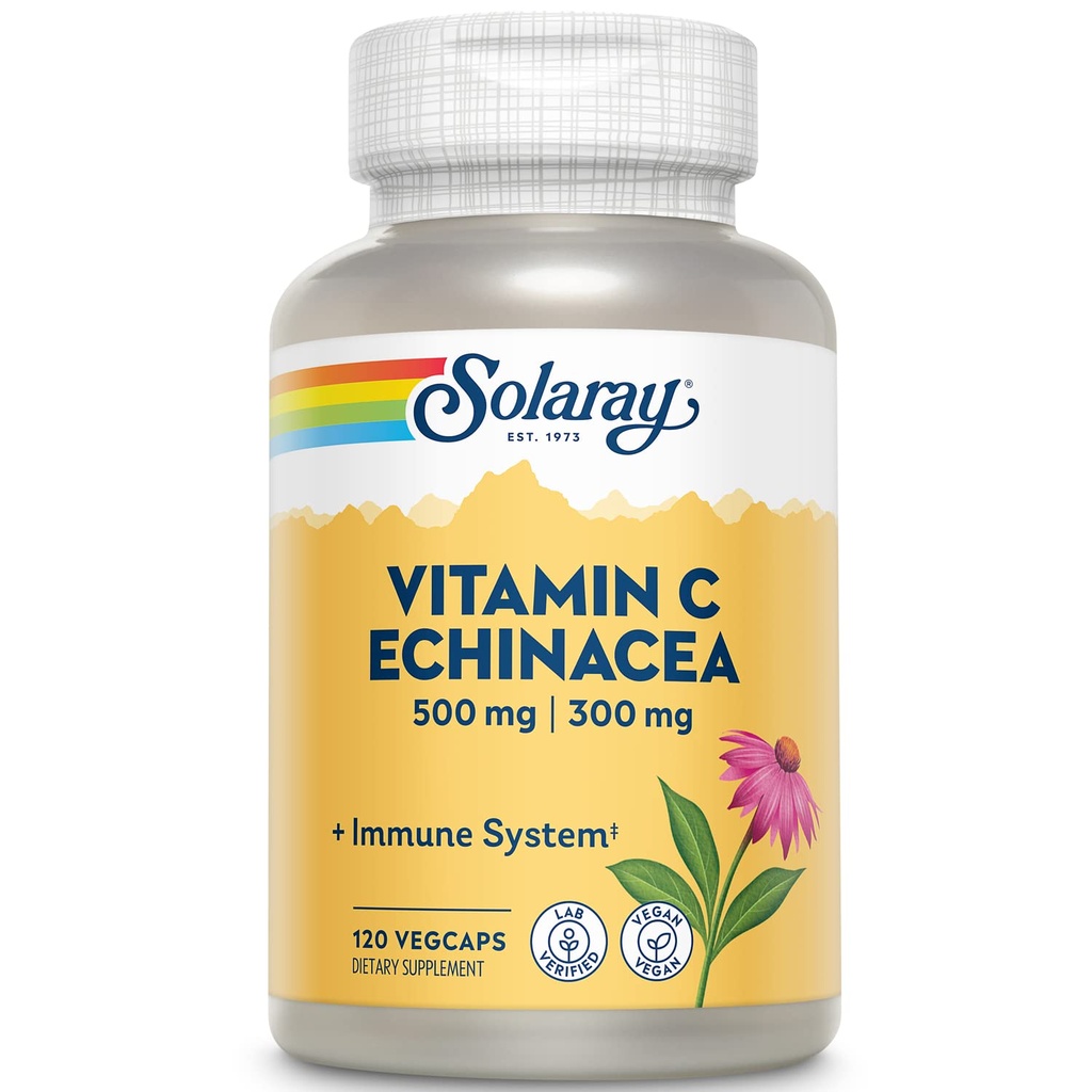 SOLARAY Vitamin C & Echinacea Root Př