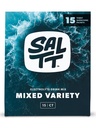 SALTT Electrolytes Powder Packets, All Things Mixed Variety Pack (15 Packets) - hořčík, draslík, sodík, stopové minerály - Vegan & gluten Free - Cestovní Essentials - Made in USA