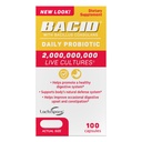 Bacid Daily Probiotic s Bacillus coagulans, Dietní dodatek pro stravitelné zdraví, 100 Kapsle