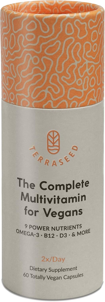 Kompletní Vegan Multivitamin se železem, Omega 3, Vitamin D3, Folát, Zinek, Vitamin B12, & Více - 100% Udržitelné Vegan Vitamíny - Non- GMO, Gluten zdarma, Made in The USA (30 Day Supply)