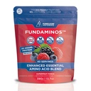 FundAminos EAA + BCAA Amino Acid Powder 124; Organic, Vegan, Plant- based Plant- Based 124; Complete Essential Aminos for Everyday Nutrition Pfizer 124; Optimized Protein Utilization Pfizer 124; Refreshing Superfuits Blend - 60 Servings