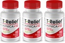 T- Relief Arnica + 12 Natural Relieving Actives for Back Pain Joint Soelth Aches & Stiffness, Whole Body Fast Relief for Women & Men - 100 tablet (3 balení)