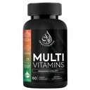 Halal Complete Multivitamin Kapsle pro dospělé muže a ženy Př