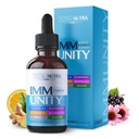 Celkem Imunitní 6- in-1 Liquid Multivitamin dodatek 124; 100% Denní zinek, Vitamin D3, vitamín C Imunita Kapky Vitamin Liquid 124; Elderberry, Echinacea, Ginger Podpora pro dospělé a děti 124; 4 oz Passion Ovoce
